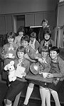 Barrhead News: Arthurlie Church Guides coffee morning in Westbourne Halls.<br>19th March 1983.