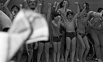 Barrhead News: Barrhead and District Scouts swimming Gala at Neilston Leisure Centre. 26th March 1983.