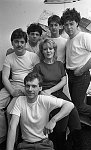 South Side News: Local Band at Michael Servadi, 43 Cherrybank Road. 5th May 1983.